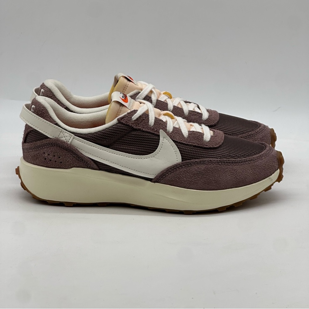 Nike Women’s Sneakers in Brown and White